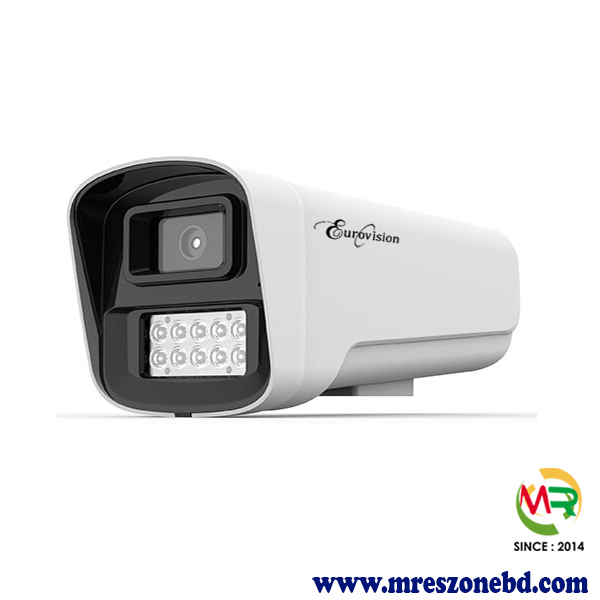 Eurovisin EV-IPC-25B-PE 5MP AI Black Light Bullet PoE IP Camera Malaysia