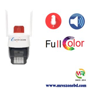 Eurovision EV-IPC98X3 3MP Full-Color PTZ WIFI Camera with MIC and Night Vision