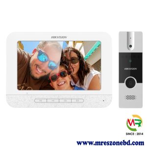 Hikvision DS-KIS204T Video Smart Doorbell with Indoor Monitor – Bangladesh