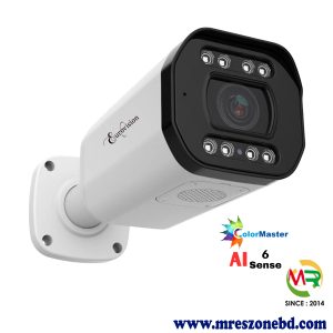 Eurovision EV-IPC-MT210-AP 6MP Dual Light AI Metal Bullet IP Camera